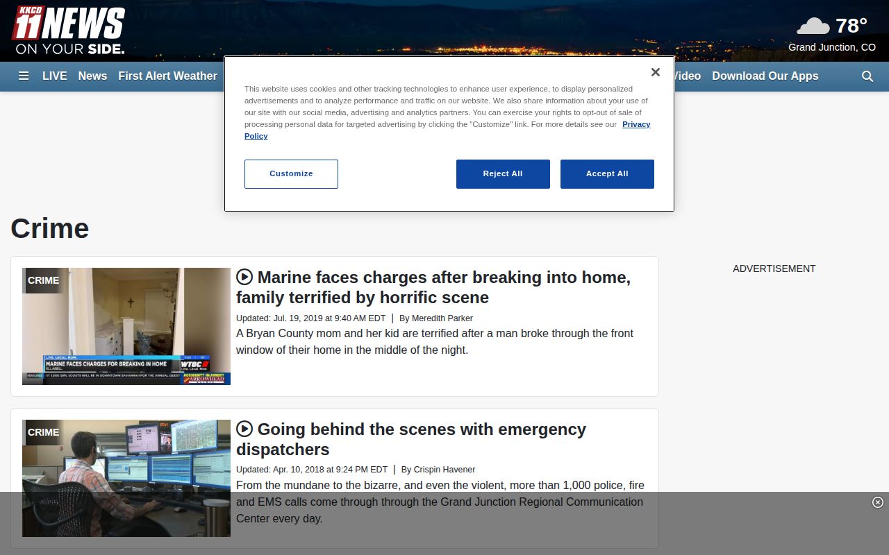 Mesa County crime news coverage on KKCO